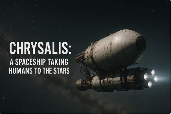 Chrysalis: A Spaceship Taking Humans to the Stars
